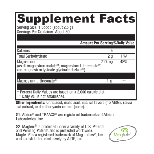 Neuro Magnesium Blend - Mixed Berry