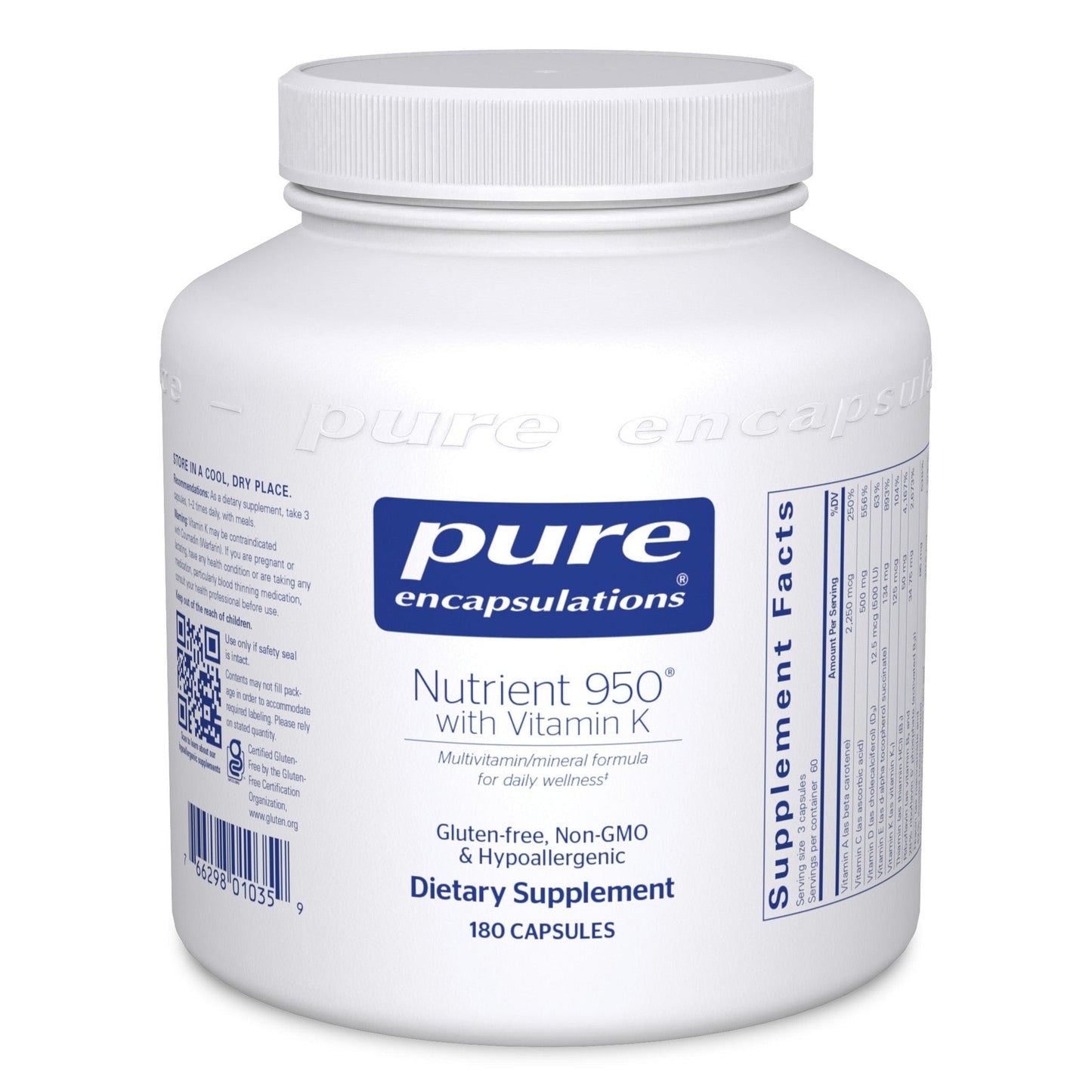 Nutrient 950 with Vitamin K