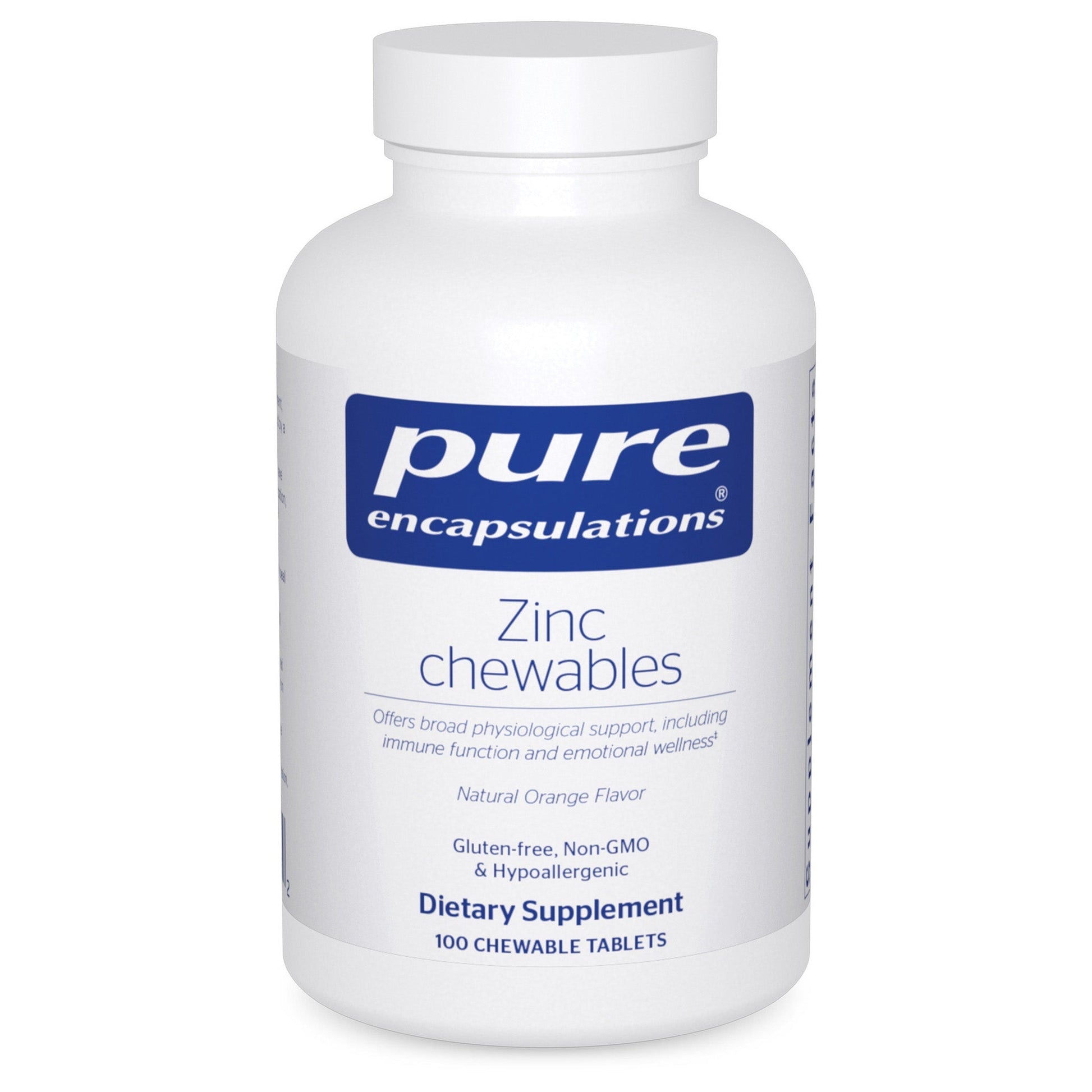 Pure Encapsulations Zinc Chewables – Riverside Village Pharmacy